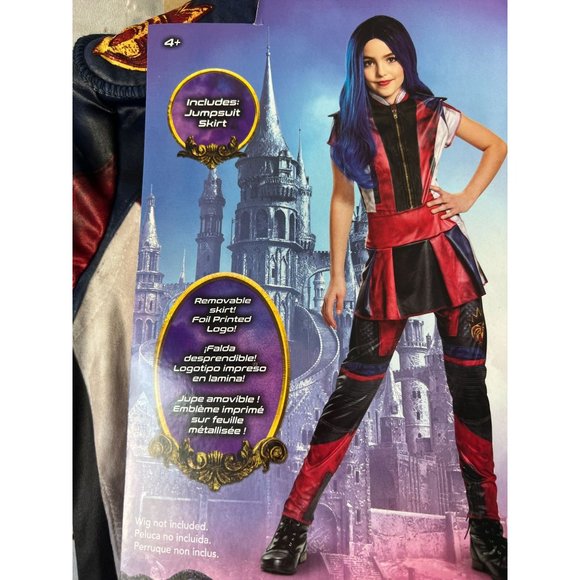 Disney Descendants 3 SIze SM 4-6 Girls EVIE Halloween costume. - Picture 4 of 7